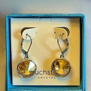 Touchstone Crystal LuLu Golden Shadow Earrings